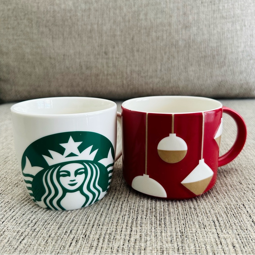 Starbucks Festive Mugs